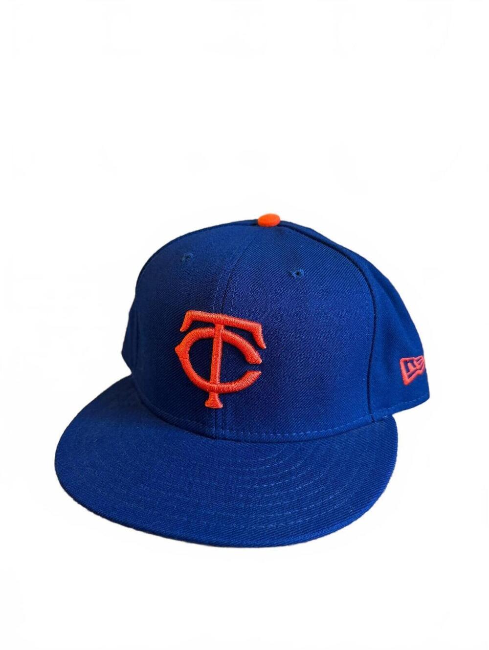 Minnesota Twins New Era Fitted Hat Size 7 3/8